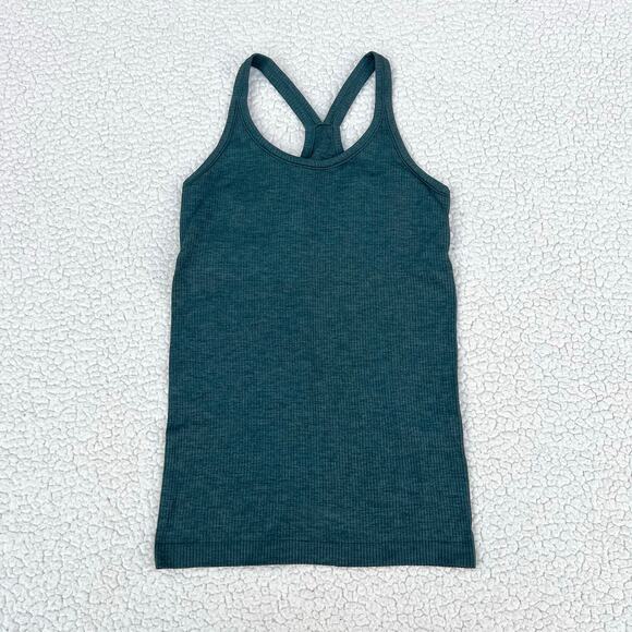 Lululemon Ebb to Street Dark Green Tank Top NWOT - Picture 1 of 9